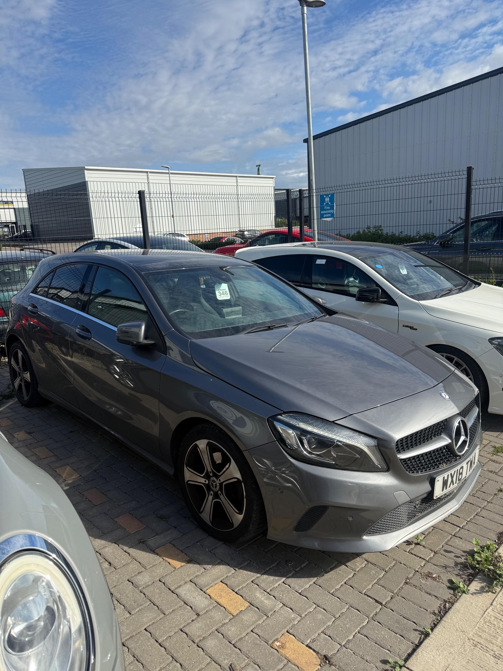 2018 Mercedes-Benz A-Class in Grey for sale
