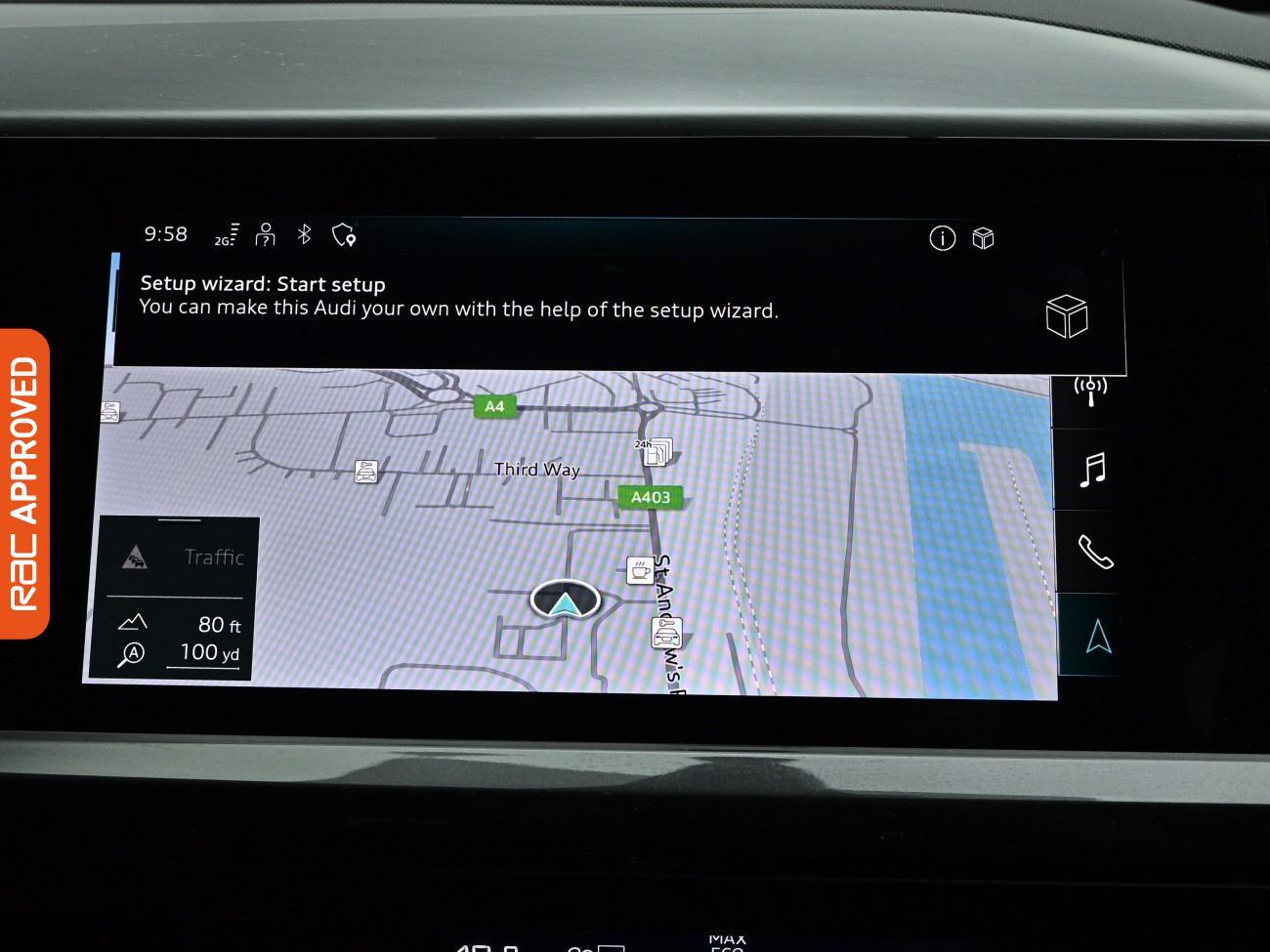 Audi Q4 e-tron view 3