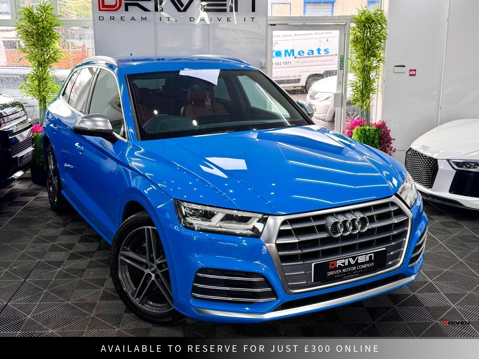 Blue 2020 Audi SQ5 SUV/Crossover All-wheel drive Automatic