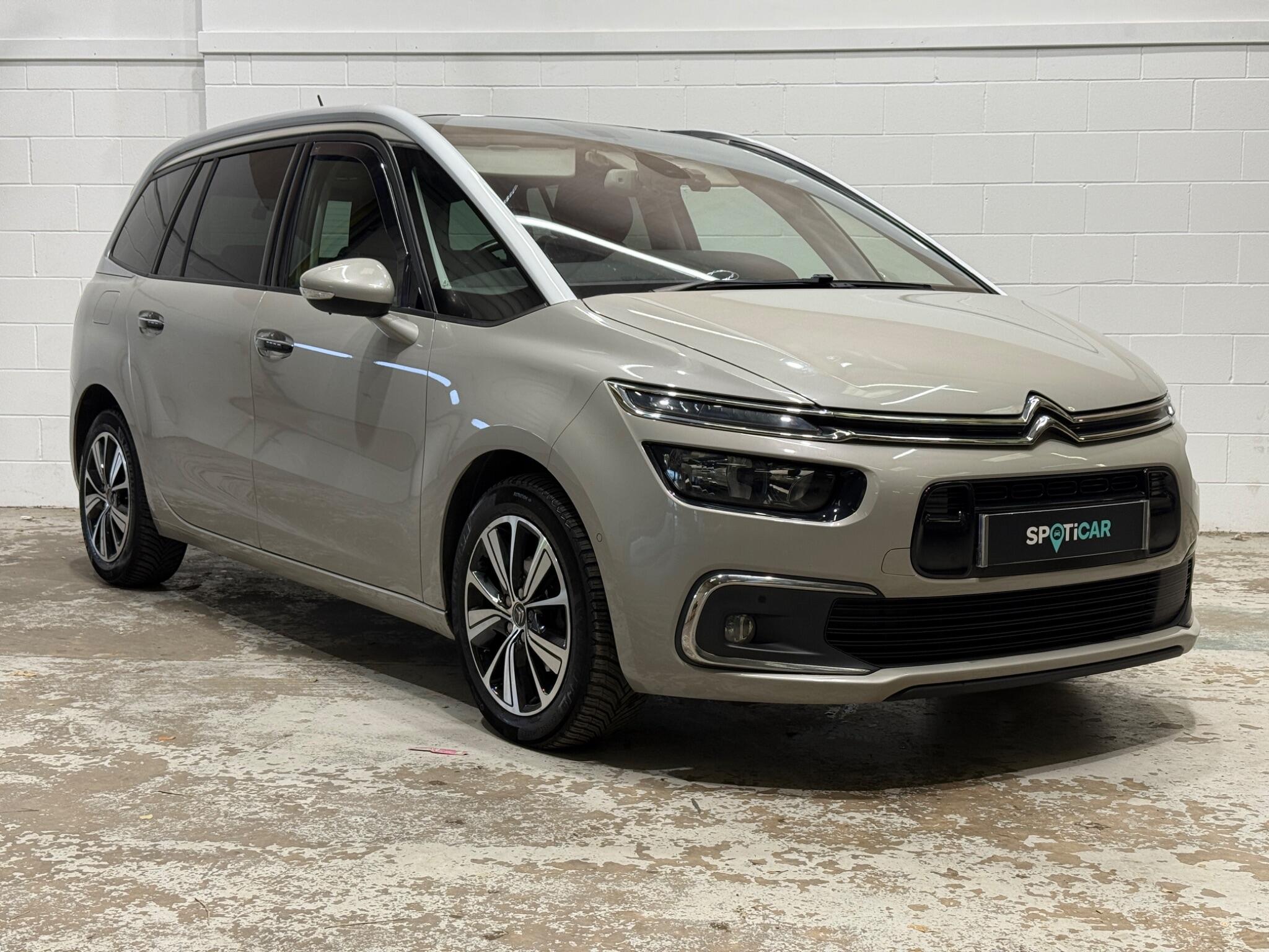 Brown (Beige) 2017 Citroen Grand C4 Picasso MPV Front-wheel drive Manual