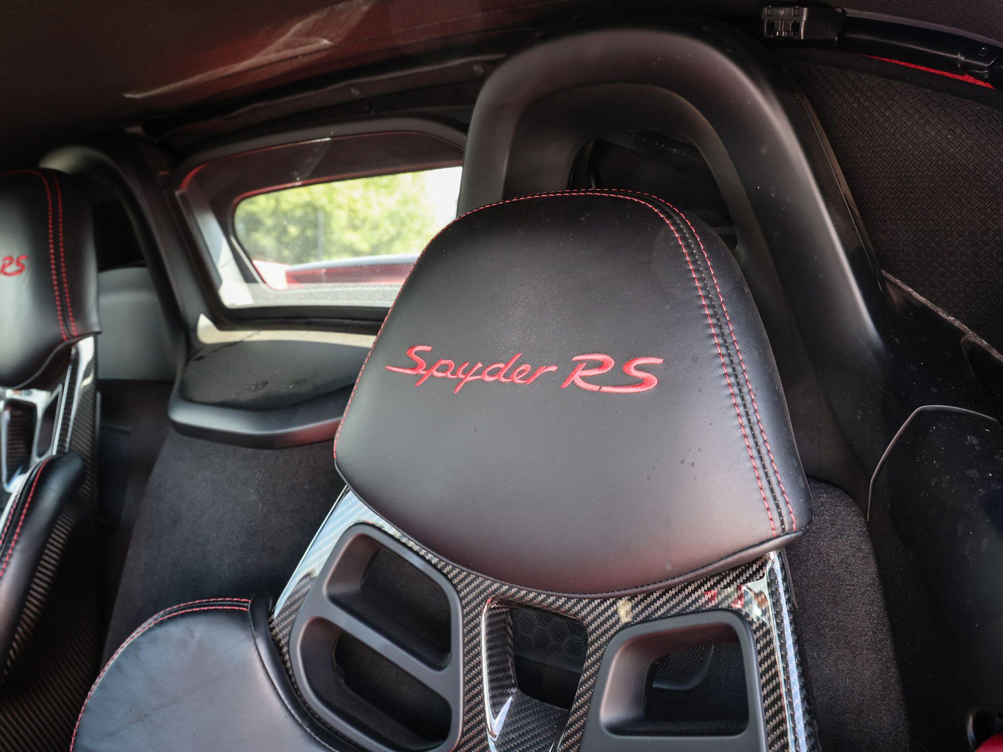 Porsche 718 Spyder view 54