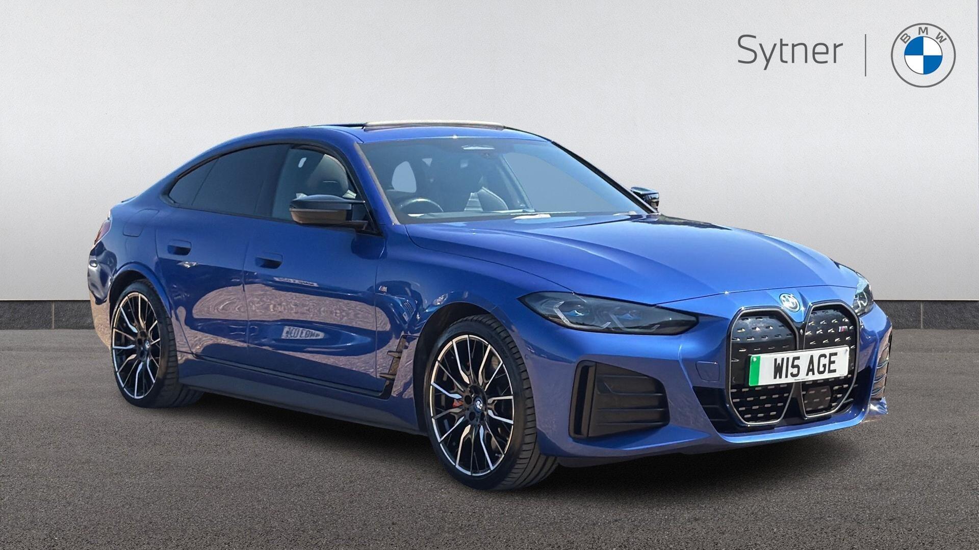 2022 BMW I4 in Blue for sale