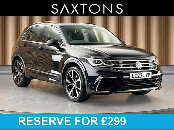 Black 2023 Volkswagen Tiguan Estate Front-wheel drive Automatic