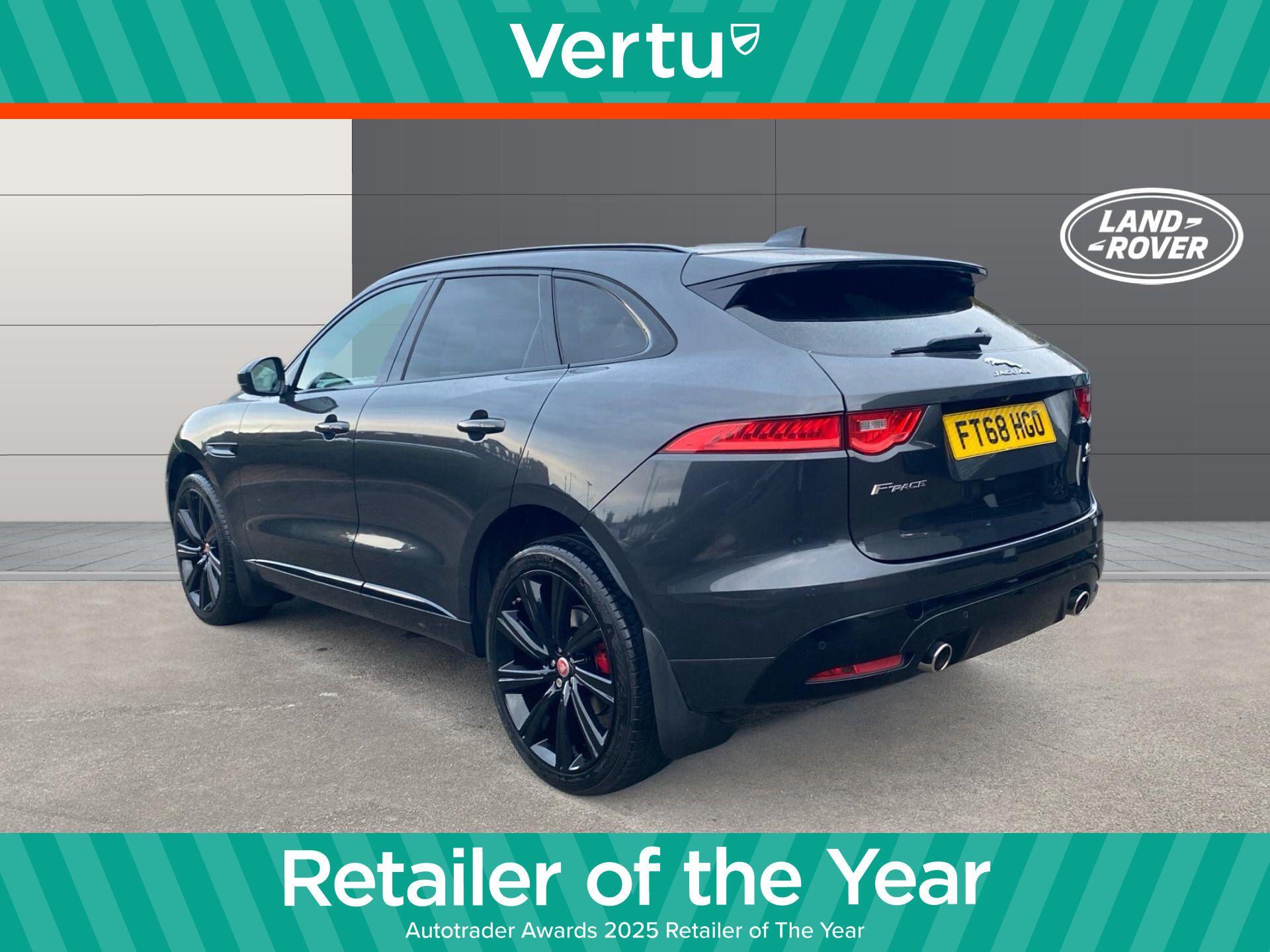 Jaguar F-Pace view 2
