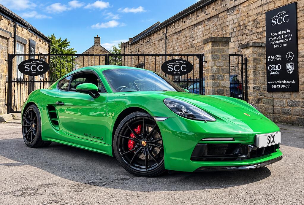 2018 Porsche Cayman in Green for sale