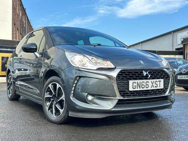 Grey 2016 DS DS 3 Hatchback Front-wheel drive Manual