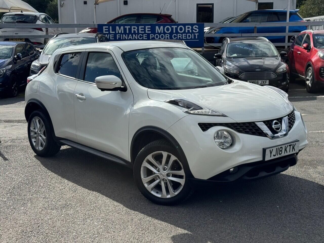2018 Nissan Juke in White for sale