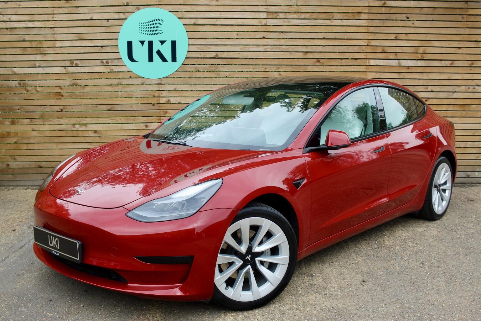 2021 Tesla Model 3 in Red for sale