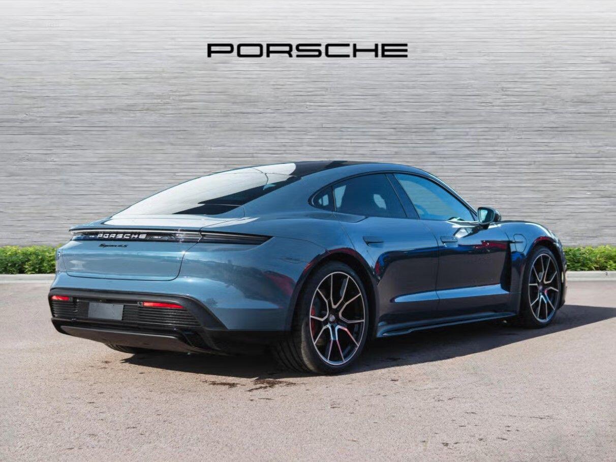 Porsche Taycan view 2