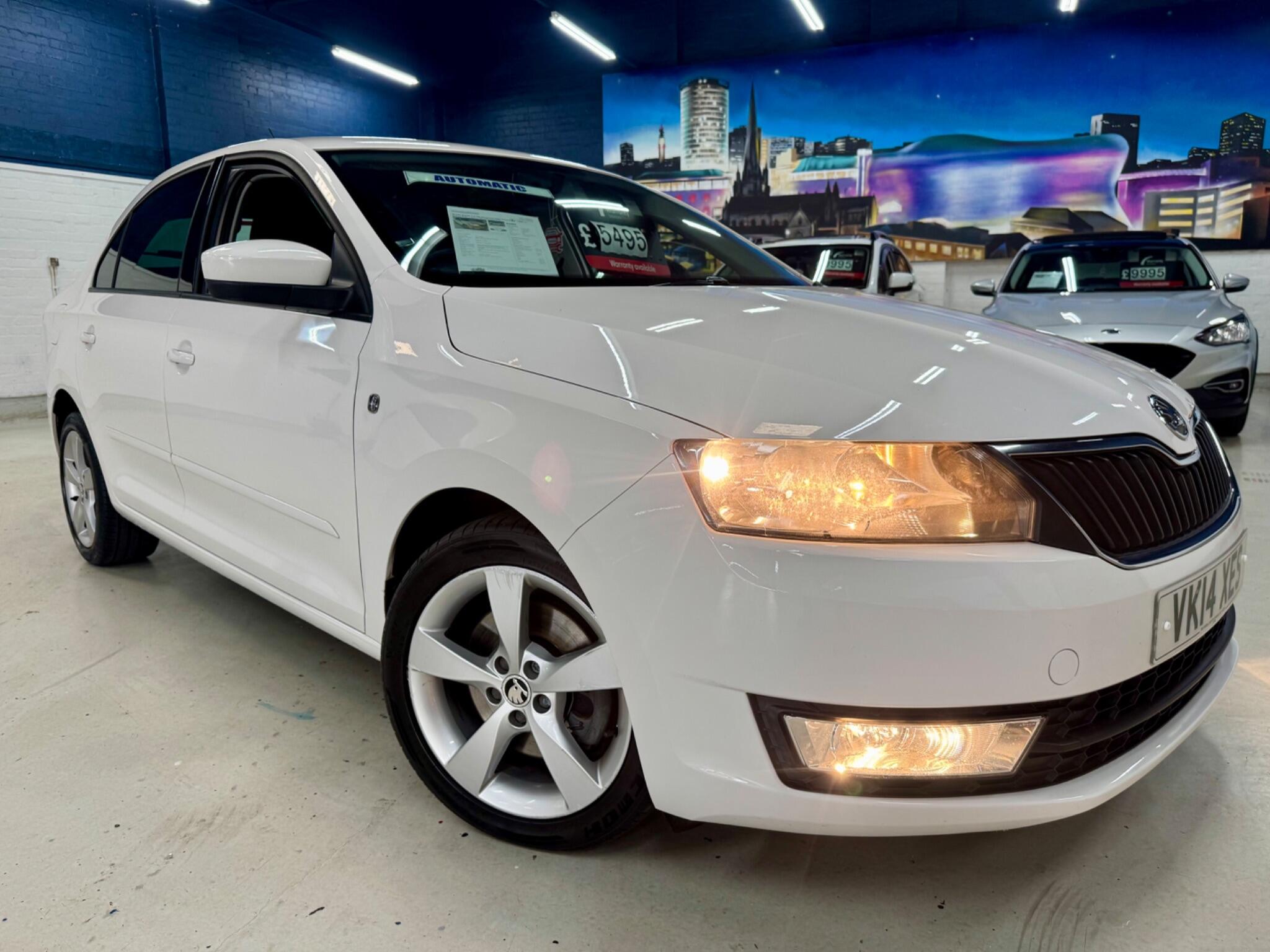 2014 Skoda Rapid in White for sale