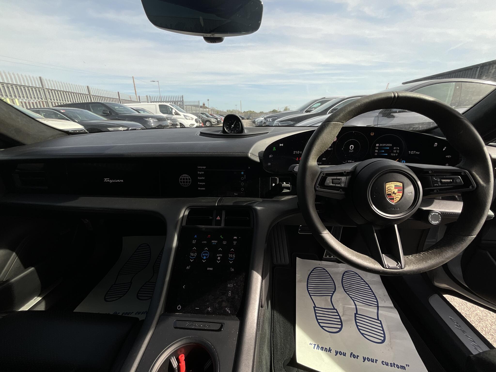 Porsche Taycan view 19