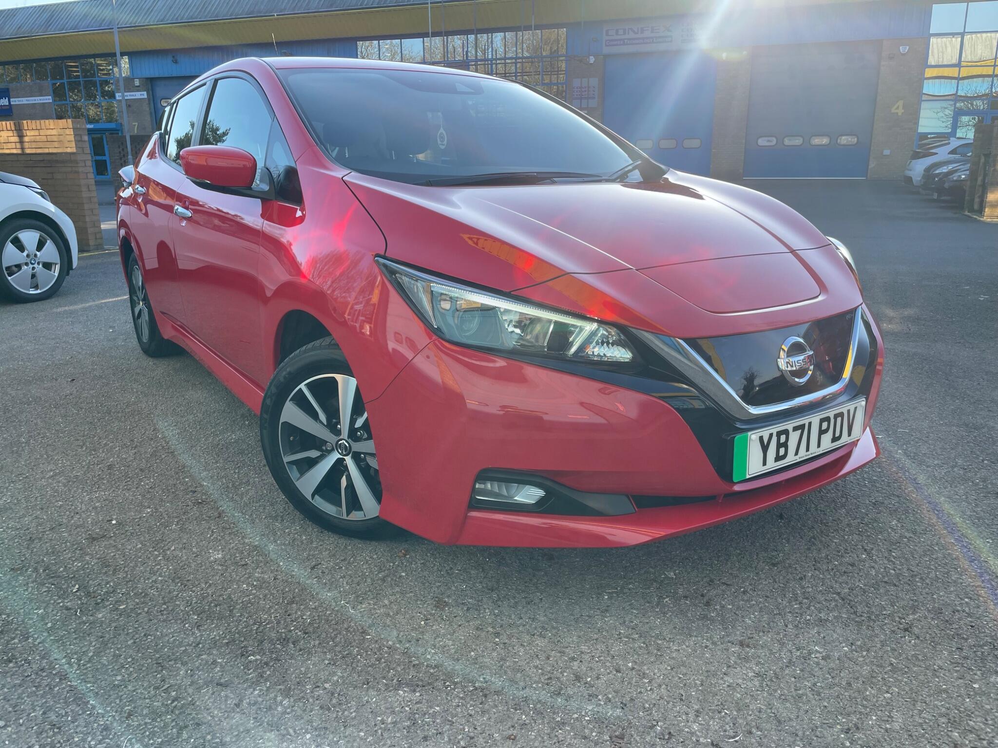 2021 LEAF ACENTA 40 HATCHBACK 5DR 2021 AUTOMATIC RANGE 168 MILES ODOMETER 20914 MILES... photo