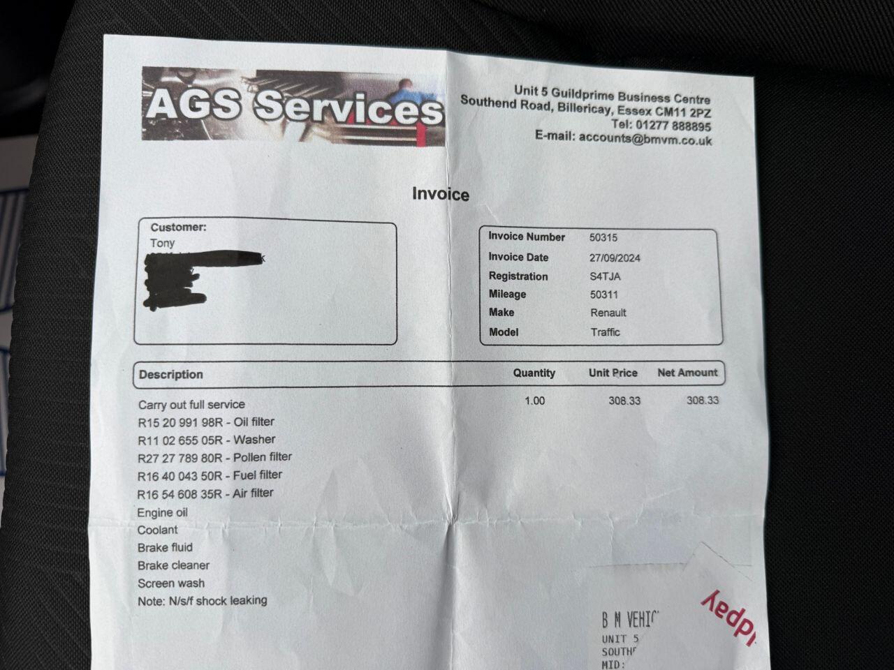 Renault Trafic view 56