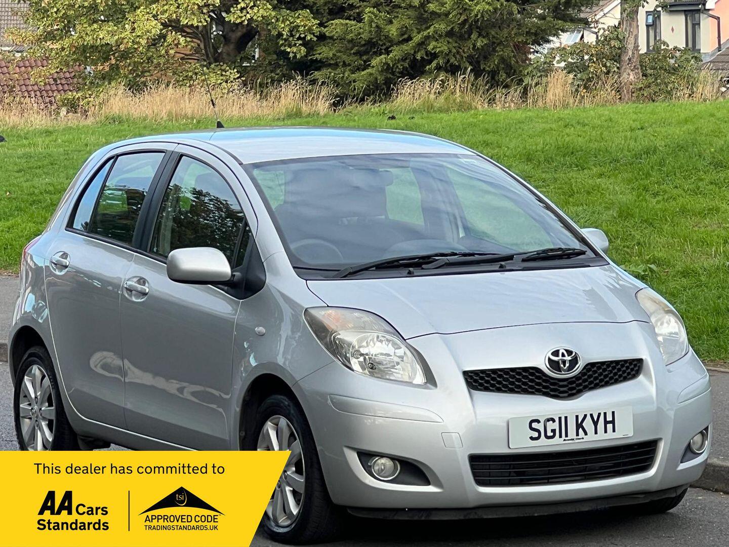2011 Toyota Yaris in Silver for sale