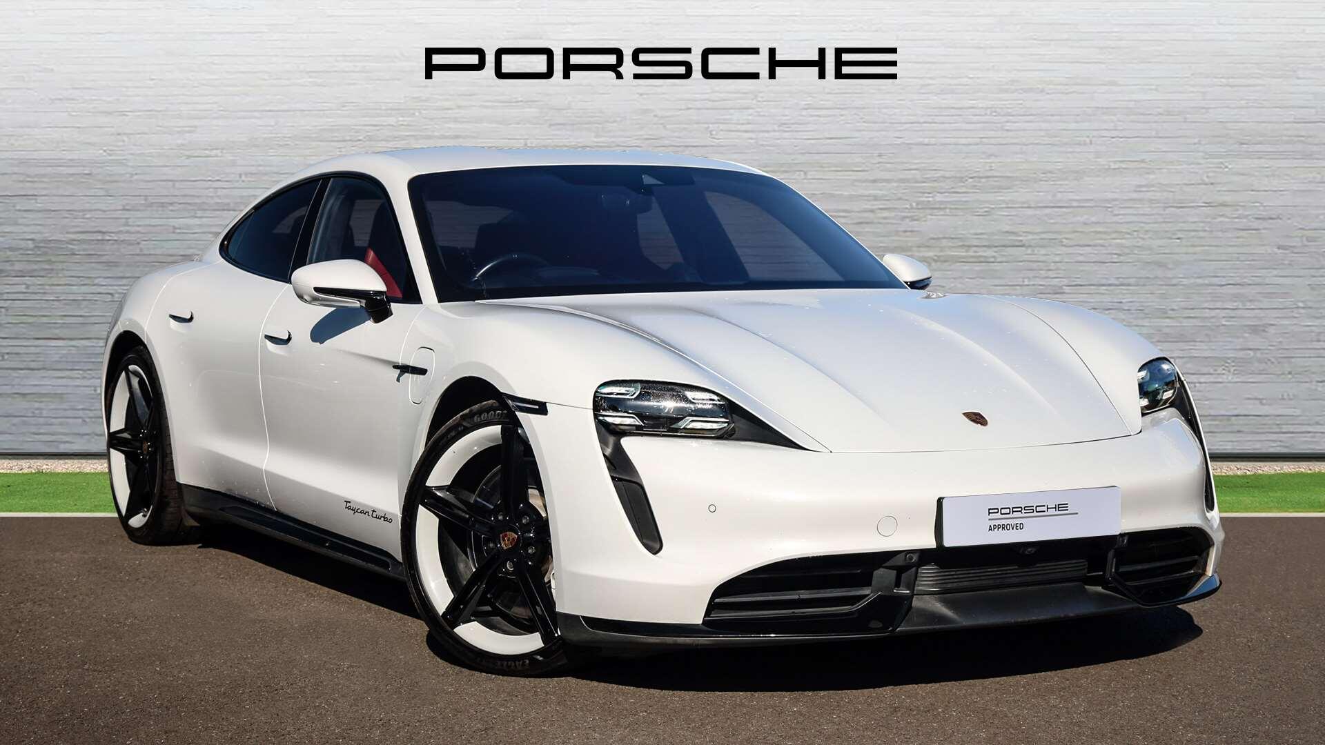 2022 Porsche Taycan in White for sale