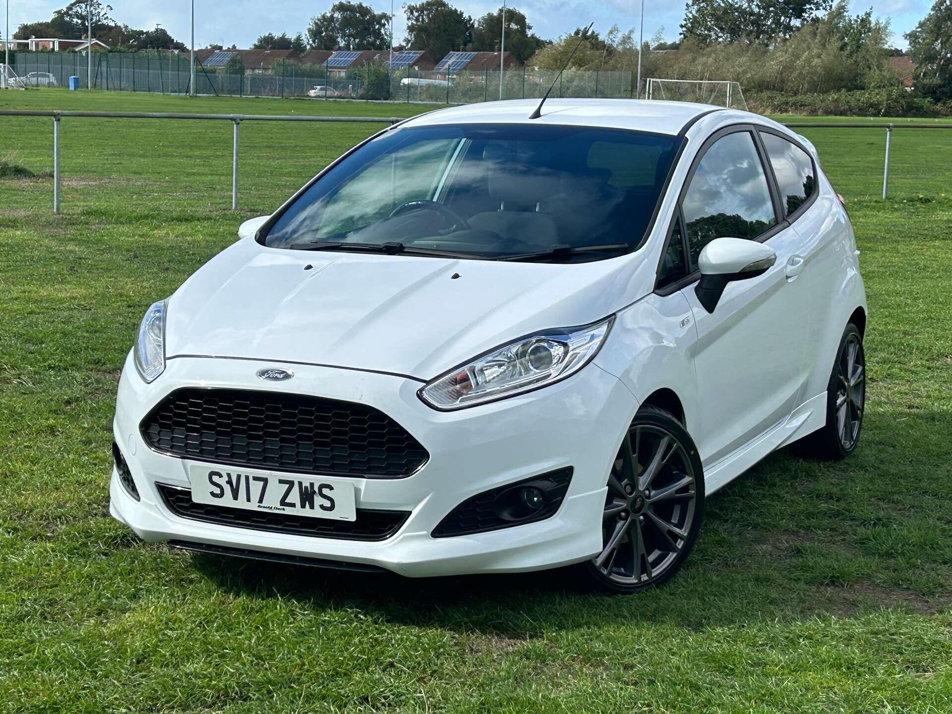 2017 Ford Fiesta in White for sale