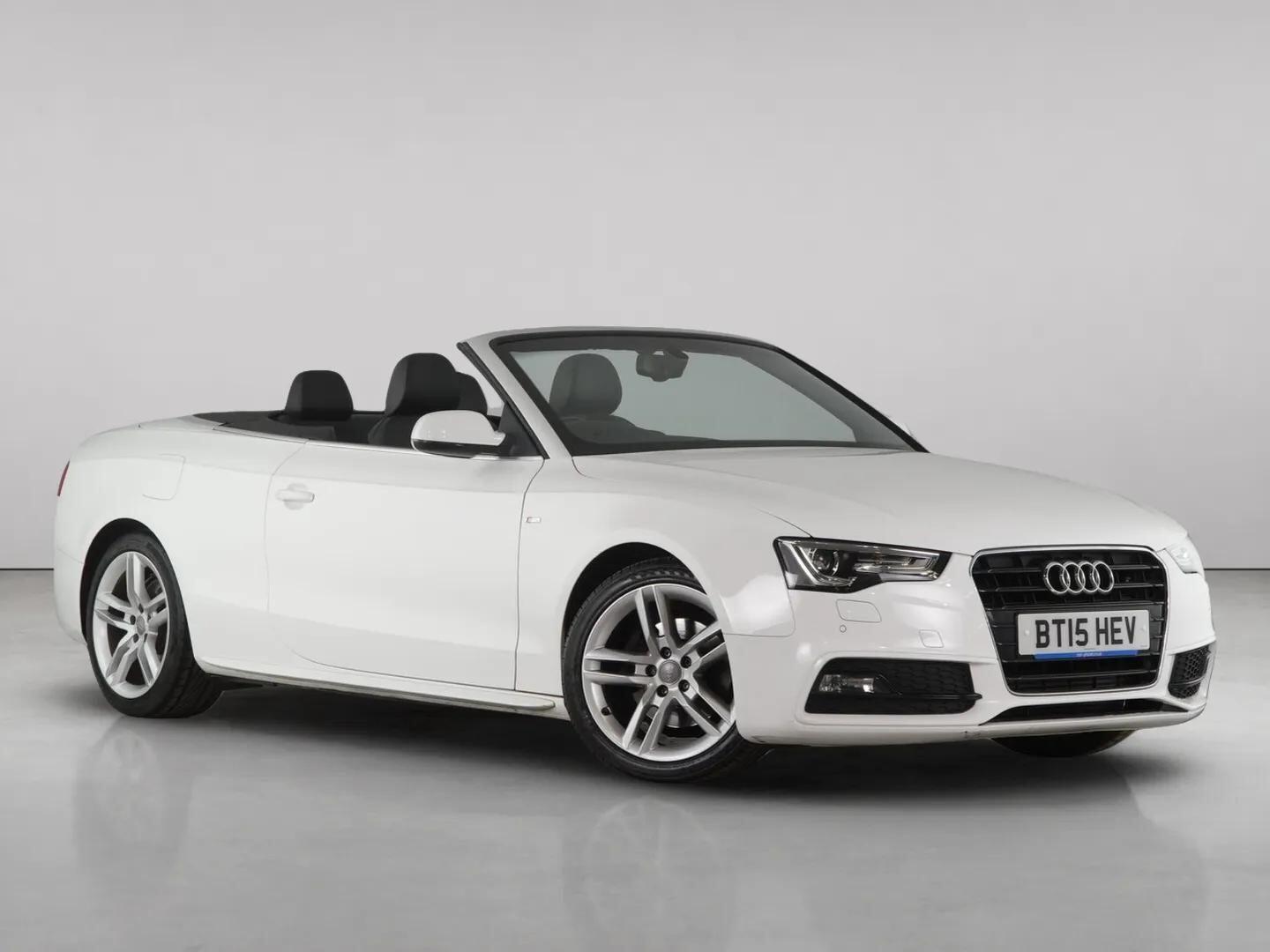 2015 Audi A5 in White for sale