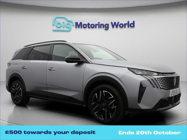 Grey 2025 Peugeot 5008 SUV/Crossover Front-wheel drive Automatic