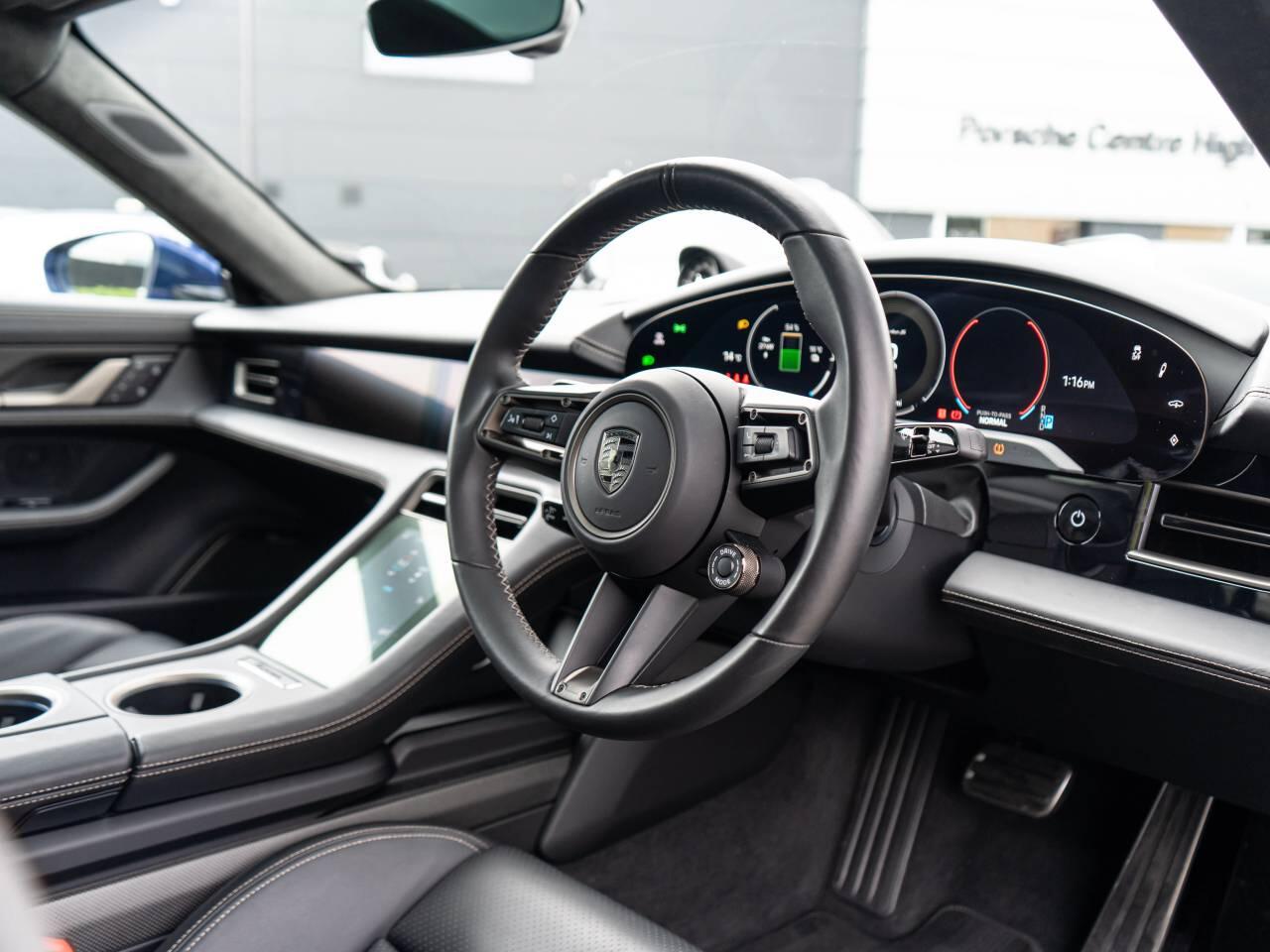Porsche Taycan view 4
