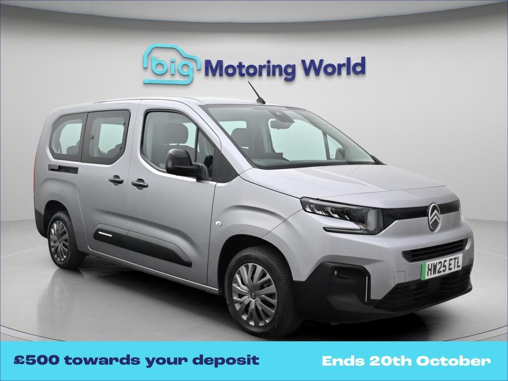 Grey 2025 Citroen Berlingo Estate Front-wheel drive Automatic