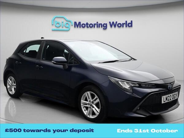 Blue 2022 Toyota Corolla Estate Front-wheel drive Automatic