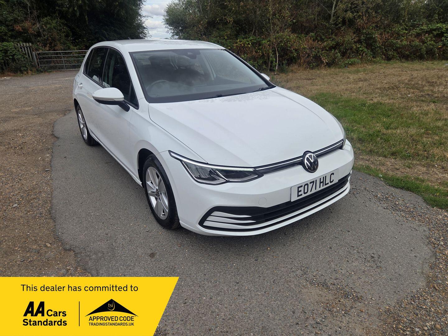2021 Volkswagen Golf in White for sale