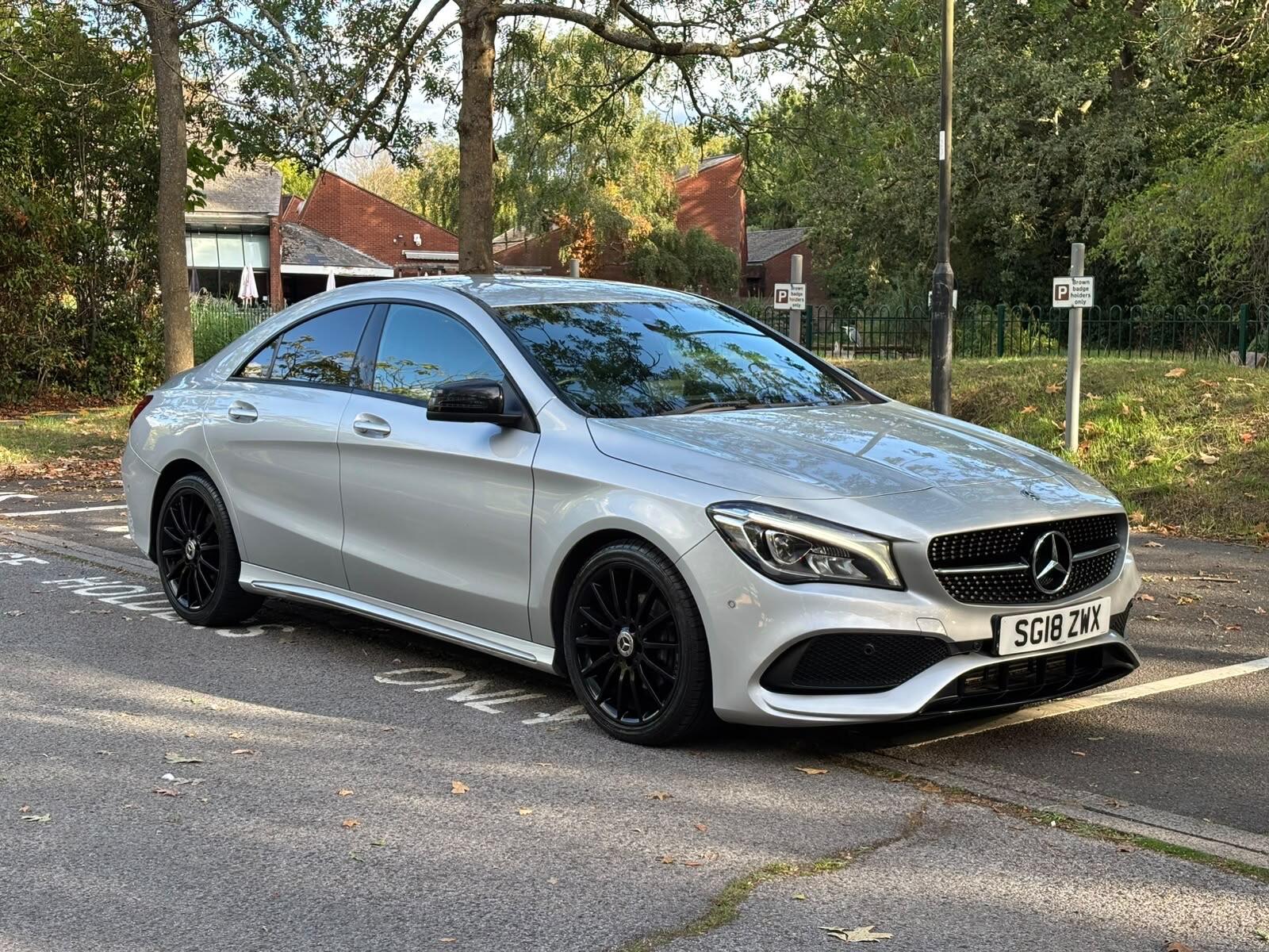 2018 Mercedes-Benz Cla in Silver for sale