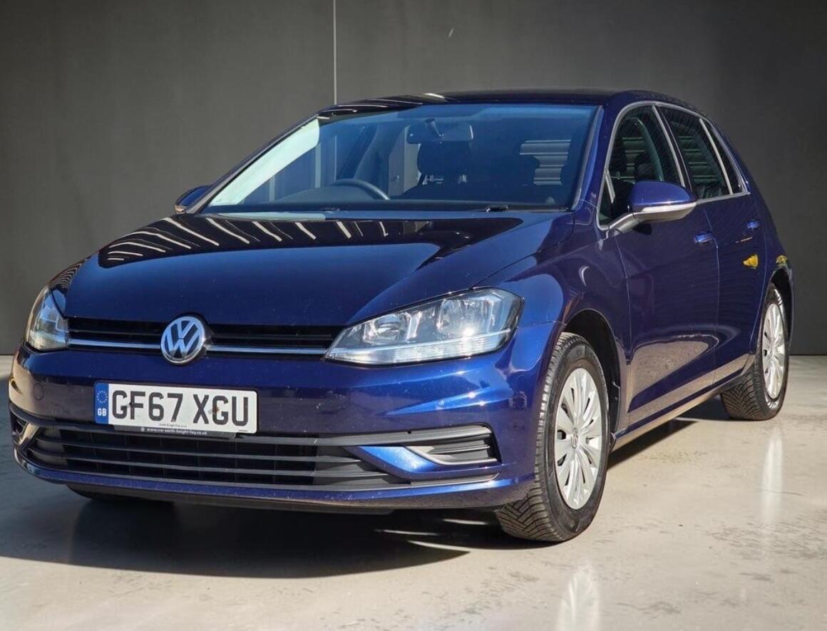 2017 Blue Volkswagen Golf for sale for £6,750 in UXBRIDGE, MIDDLESEX