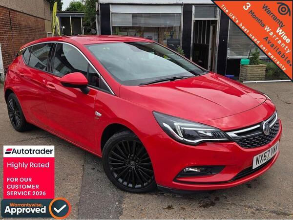 Red 2018 Vauxhall Astra Estate Front-wheel drive Manual