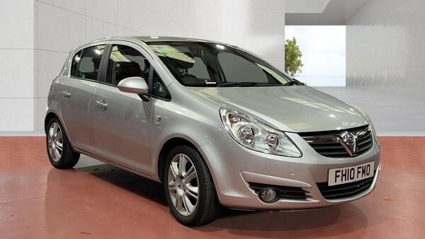 2010 Vauxhall Corsa in Silver for sale