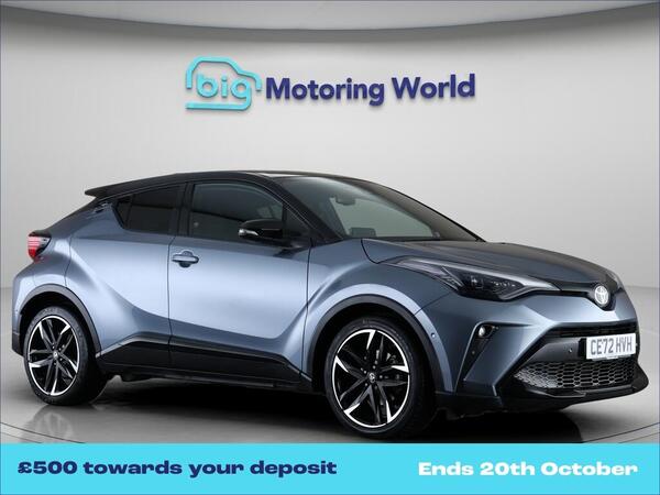 Grey 2022 Toyota C-HR Hatchback Front-wheel drive Automatic