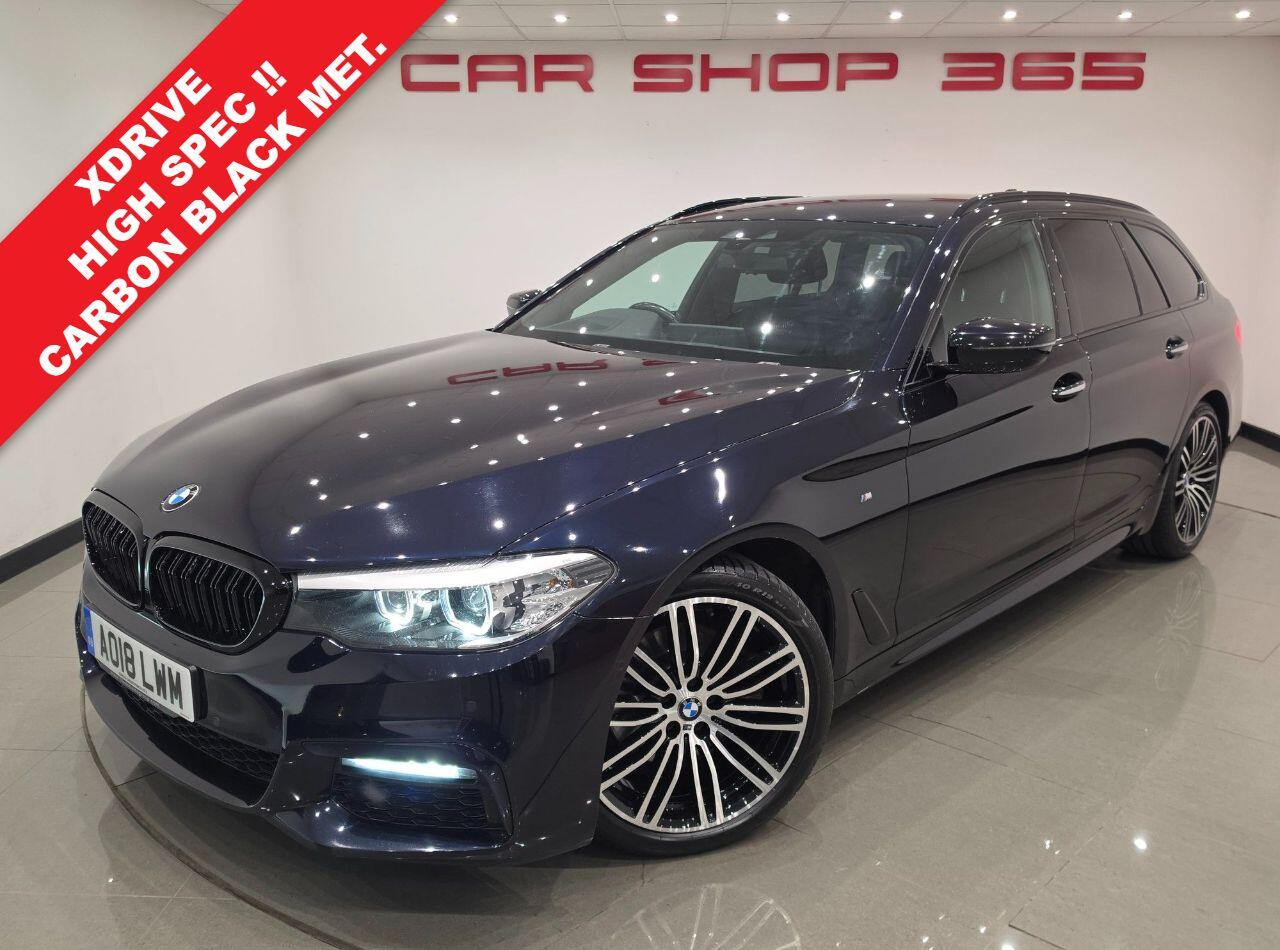 2018 BMW 5 Series in Black for sale