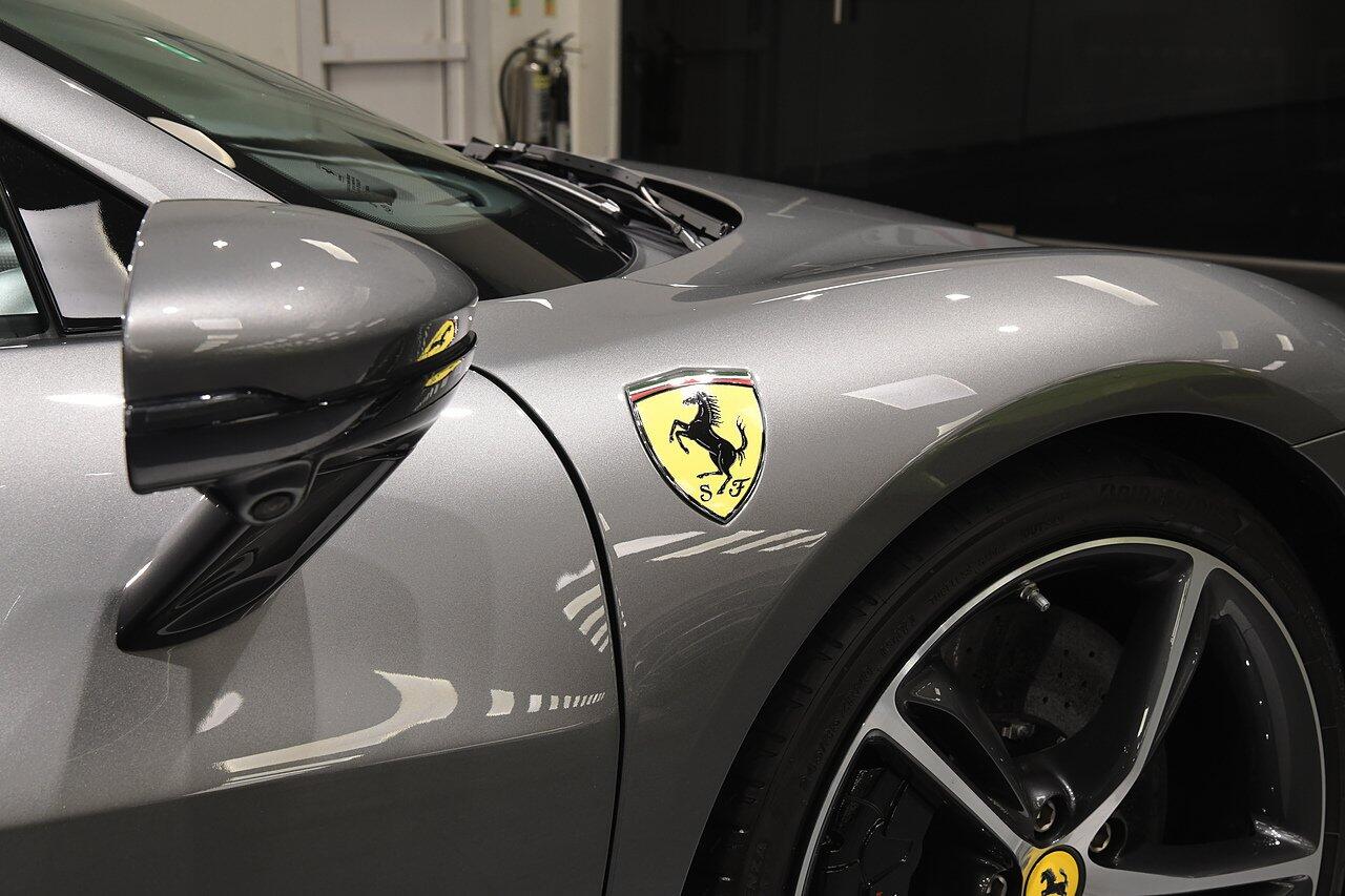 Ferrari 296 view 45