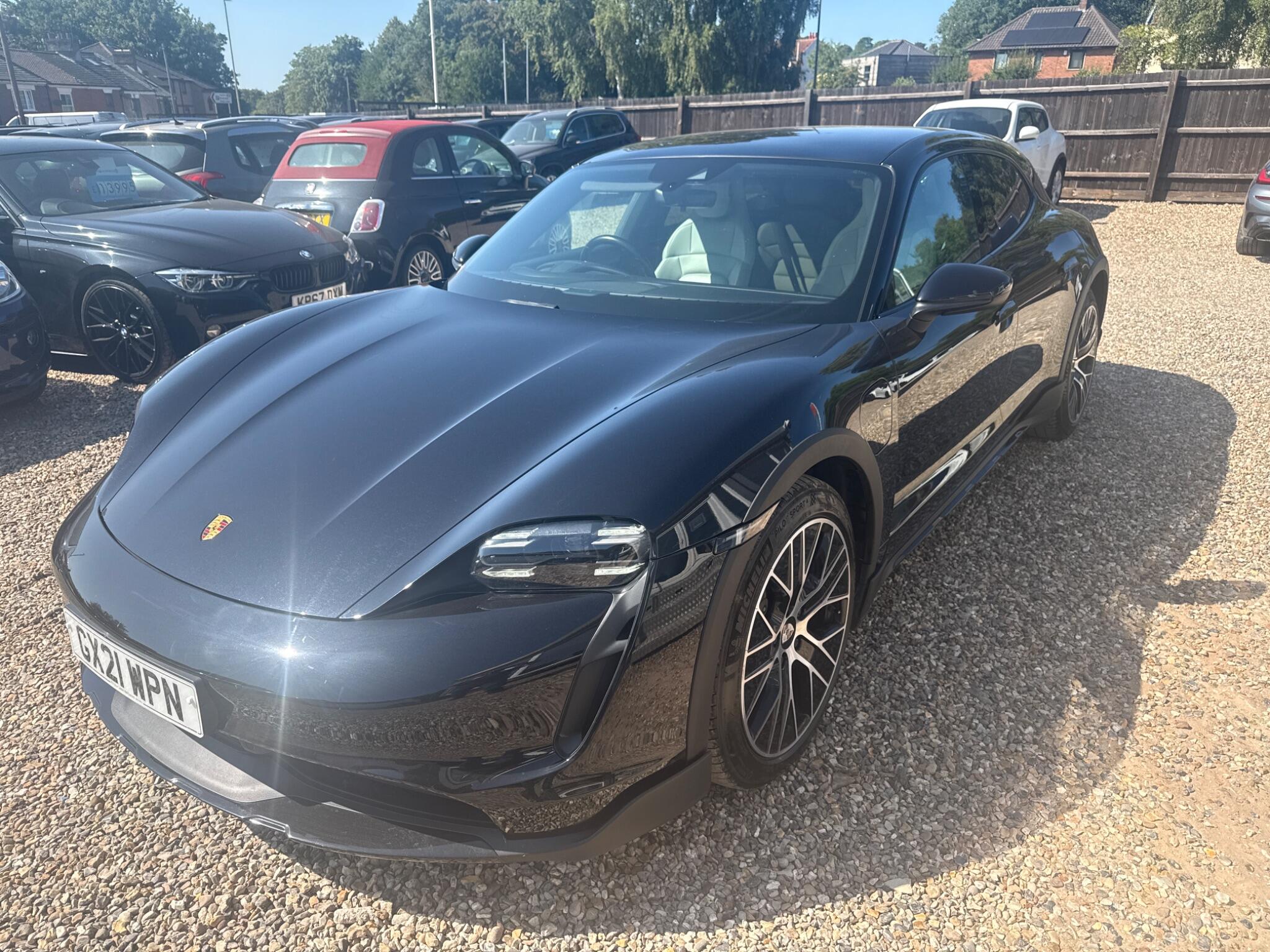 Porsche Taycan view 12