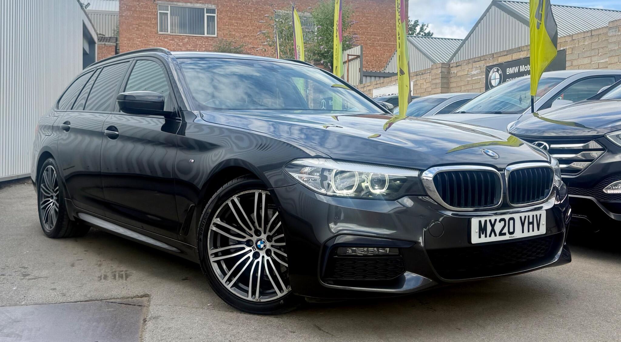 2020 BMW 5 Series in Grey for sale