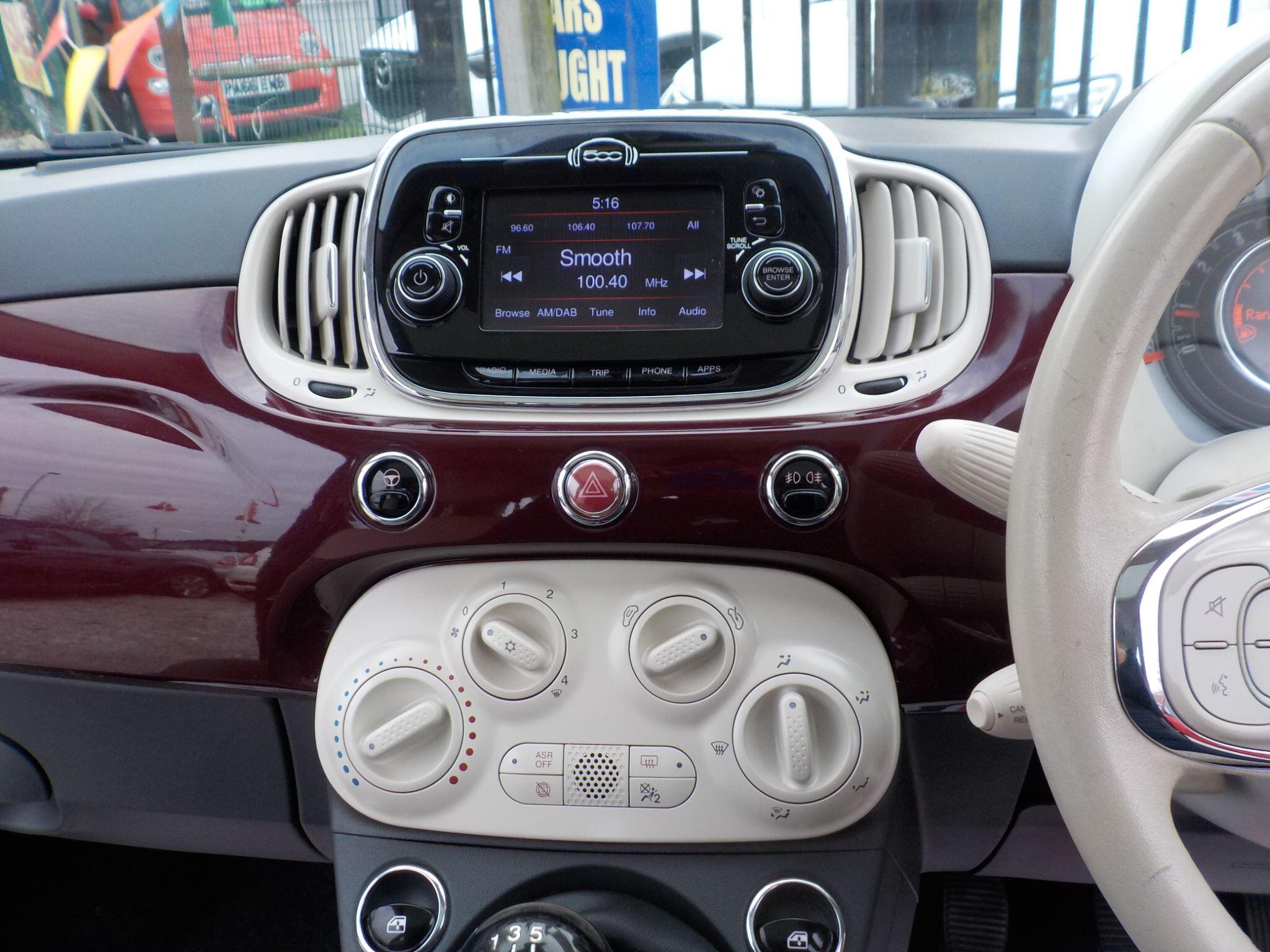 Fiat 500 1.2 Lounge Euro 6 (s/s) 3dr