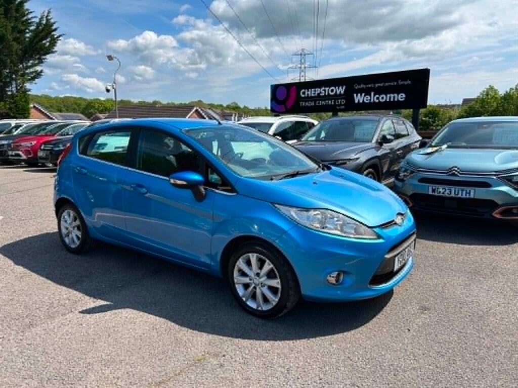 2010 Ford Fiesta in Blue for sale