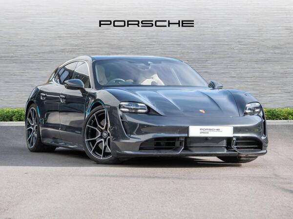 Grey 2023 Porsche Taycan Estate All-wheel drive Automatic