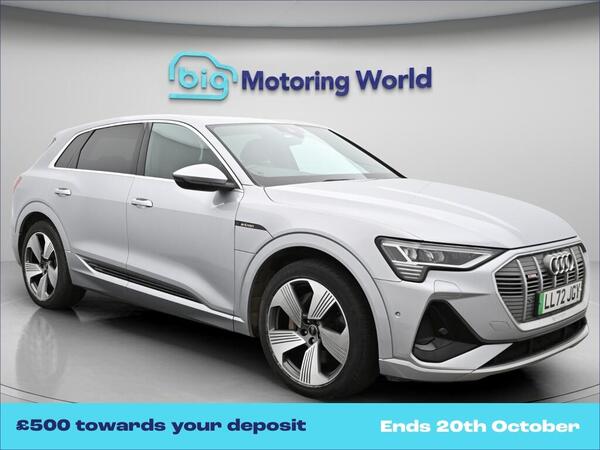 Silver 2022 Audi E-Tron SUV/Crossover All-wheel drive Automatic