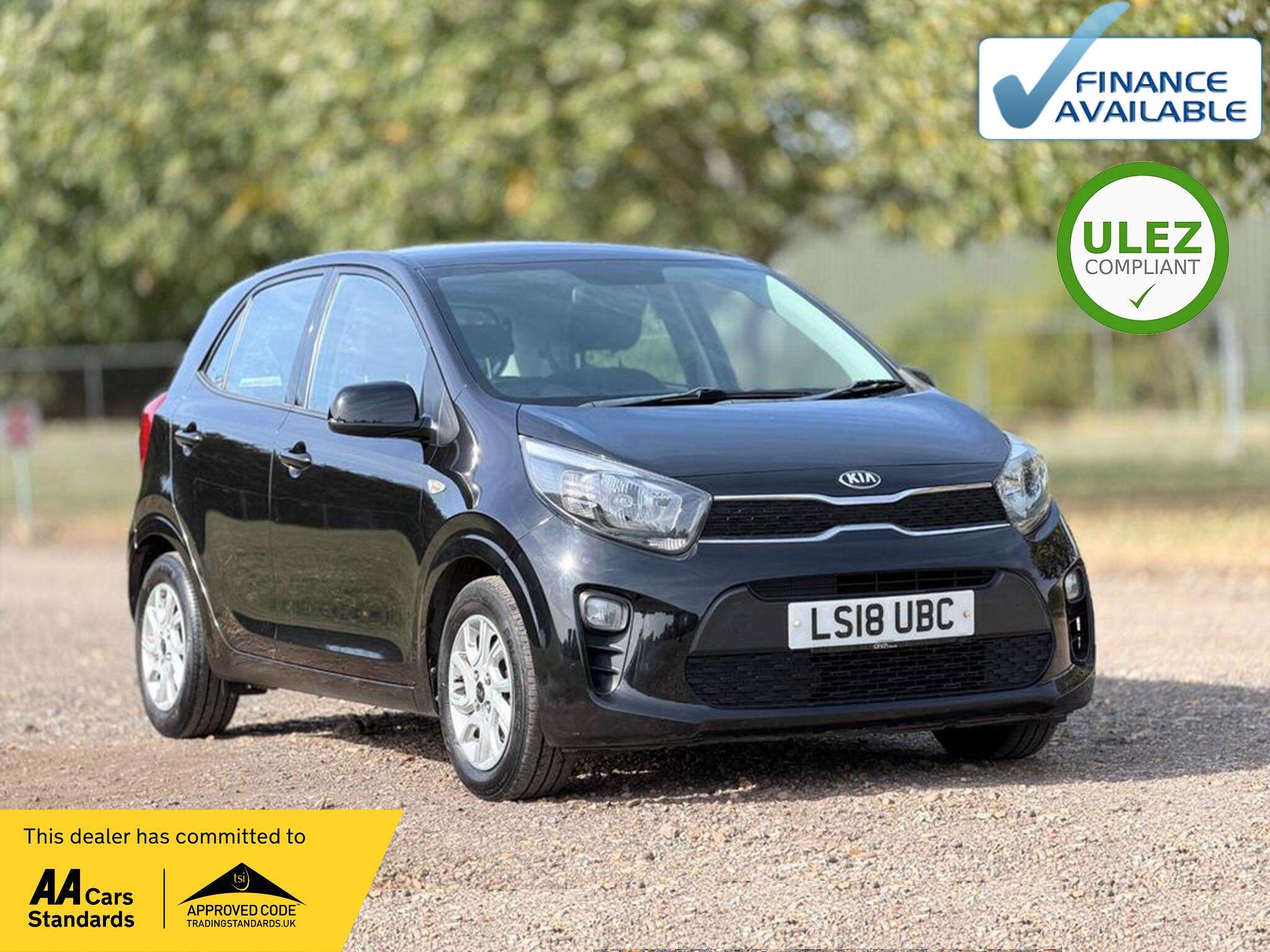 2018 Kia Picanto in Black for sale