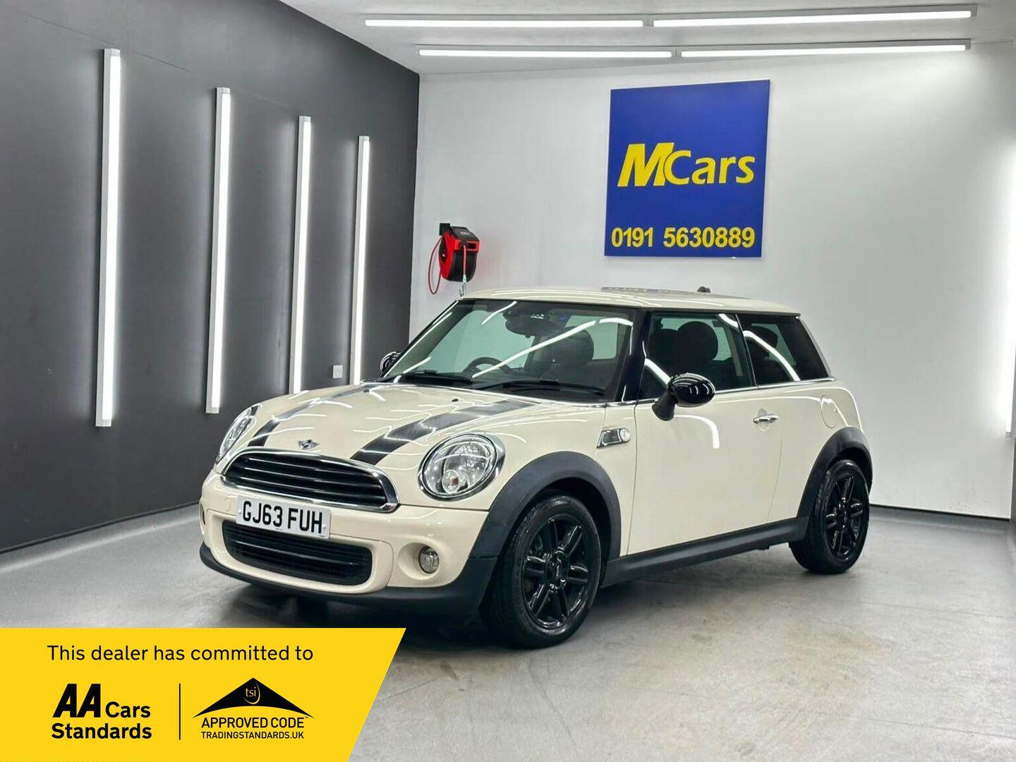 2013 Mini Hatch in White for sale