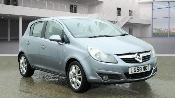 2008 Vauxhall Corsa in Silver for sale