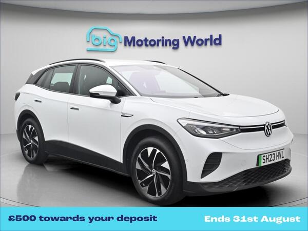 White 2023 Volkswagen ID.4 Estate Rear-wheel drive Automatic