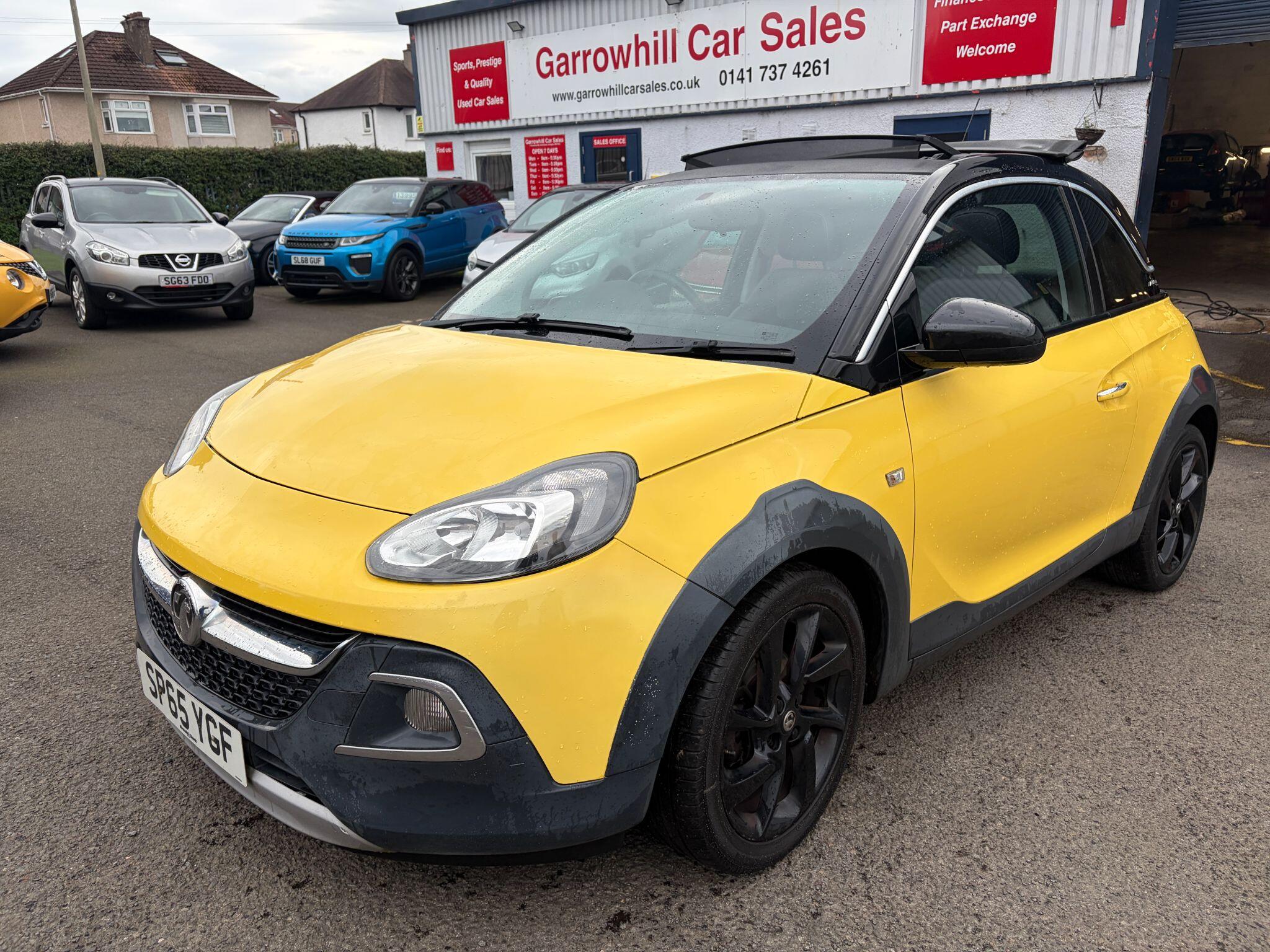 2015 Vauxhall Adam in Yellow for sale