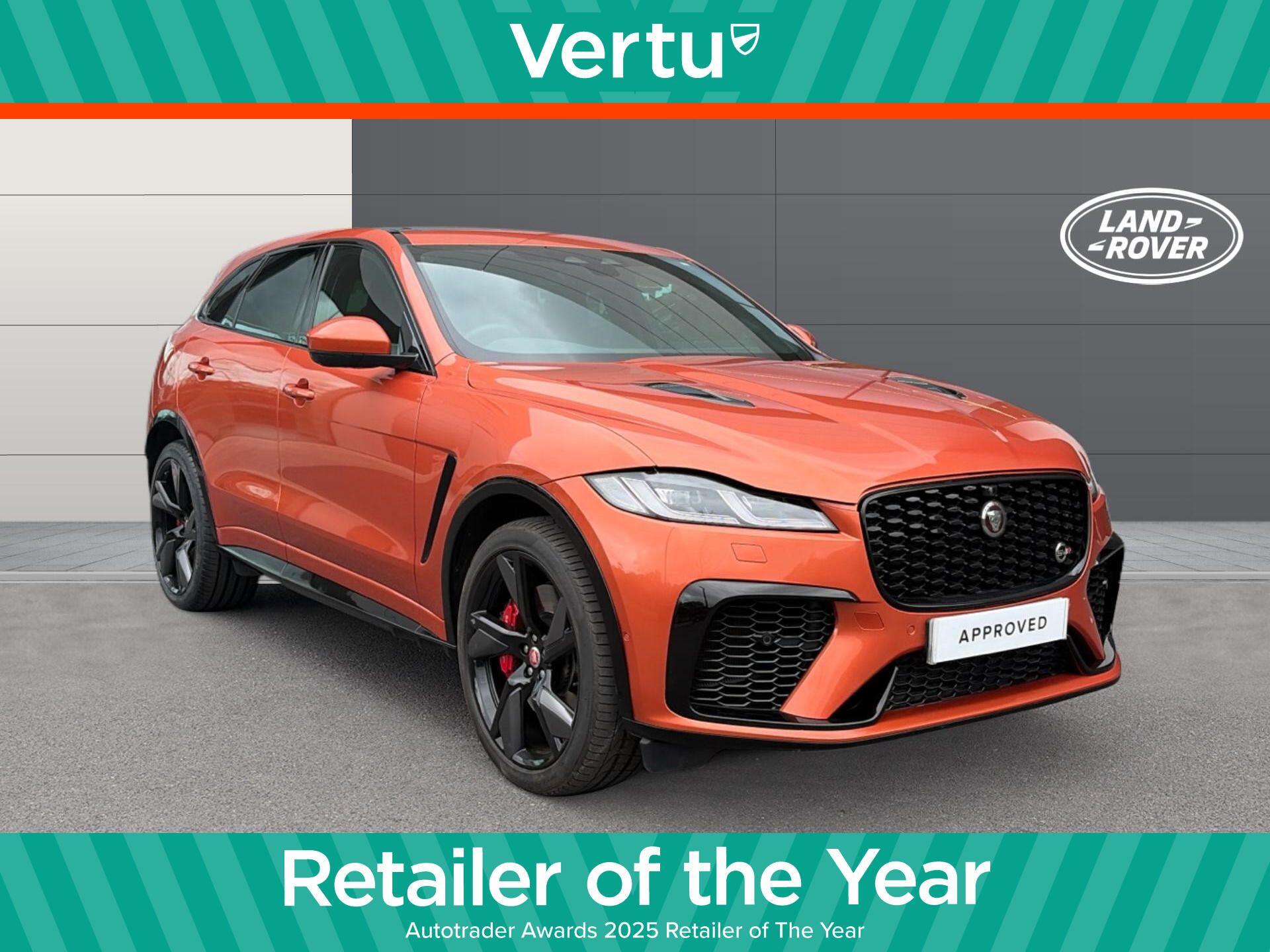 2022 Jaguar F-Pace in Orange for sale