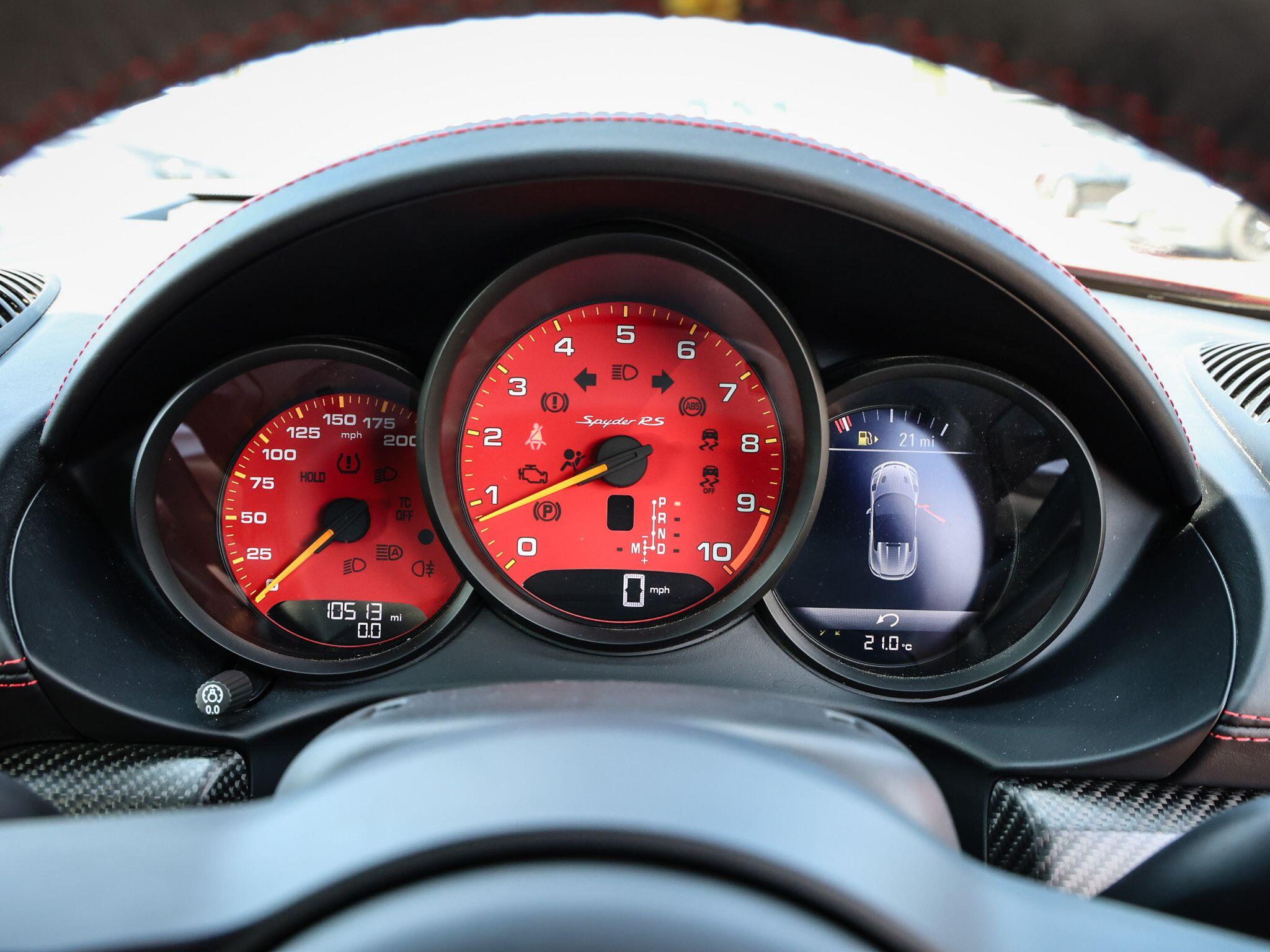 Porsche 718 Spyder view 46