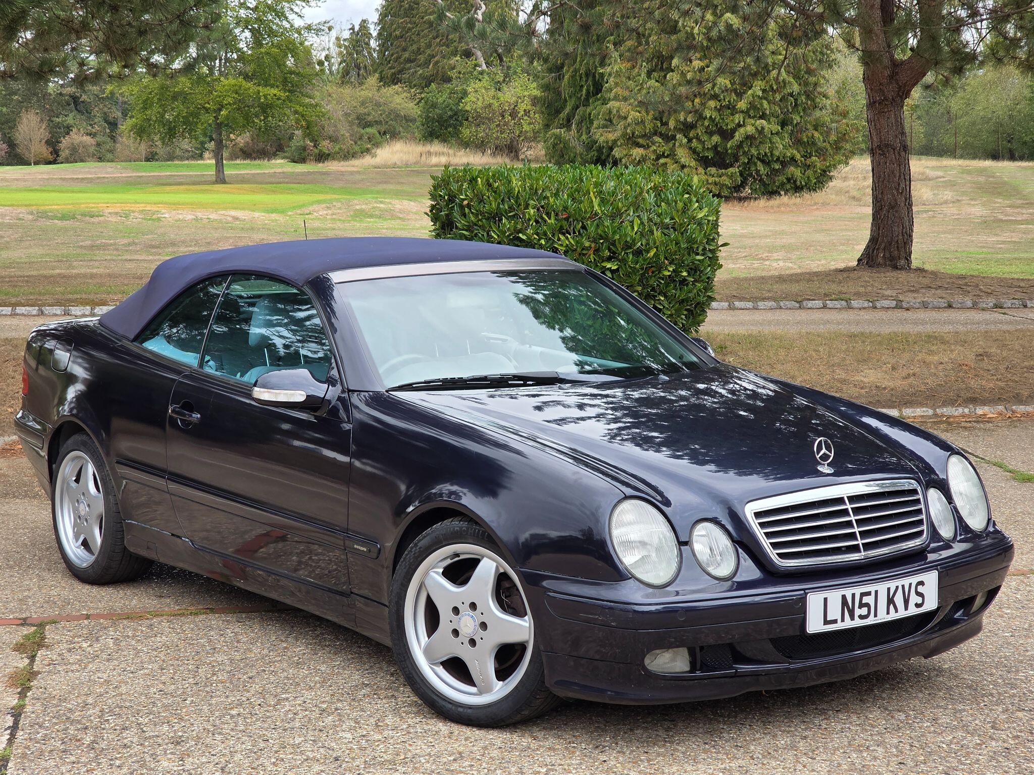 2001 Mercedes-Benz CLK in Blue for sale