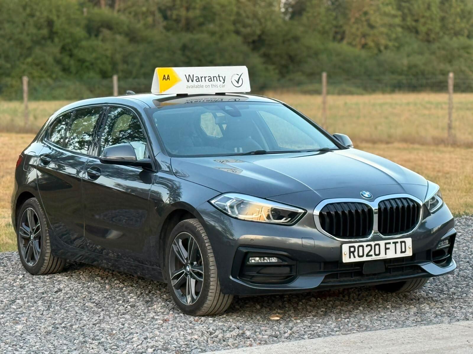 Grey 2020 BMW 1 Series Hatchback Front-wheel drive Automatic