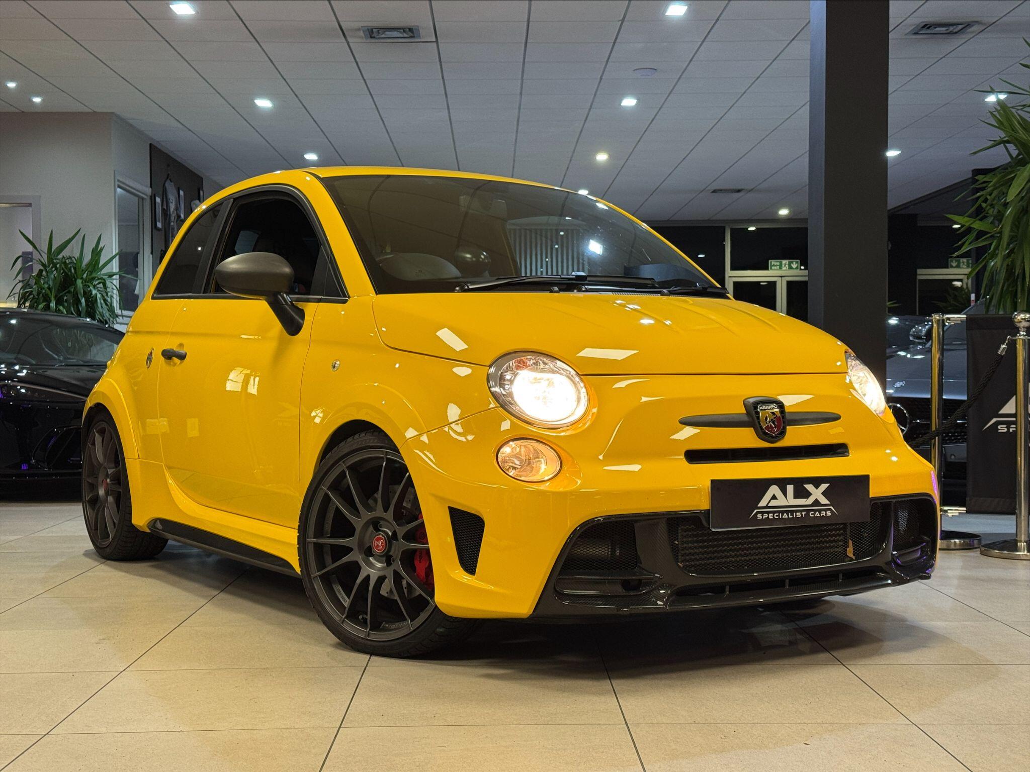 Yellow 2016 Abarth 695 Hatchback Front-wheel drive Manual