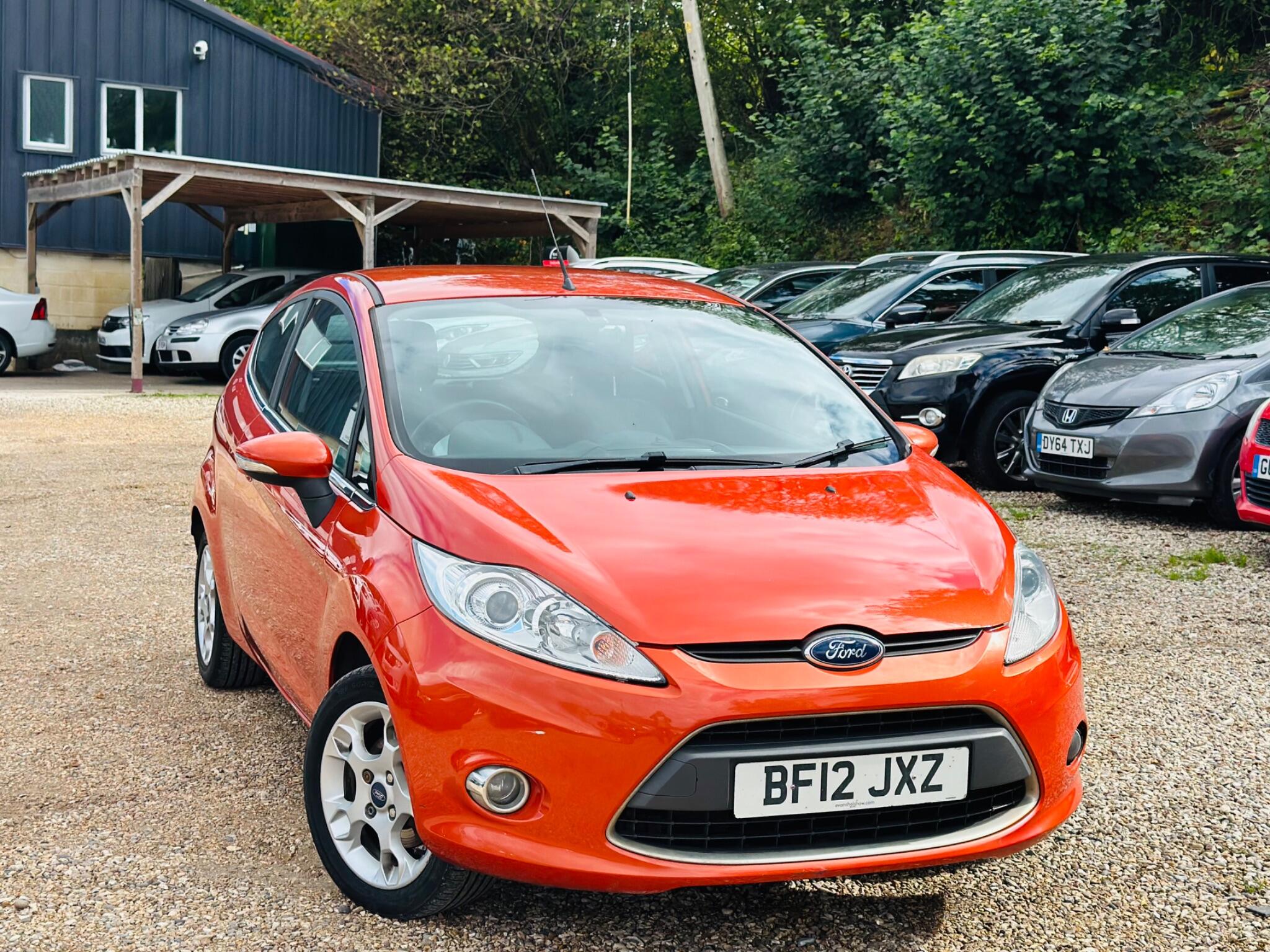 2012 Ford Fiesta in Red for sale